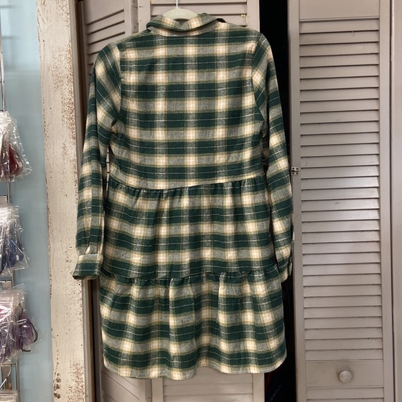 HYFVE Plaid Tiered Dress - Picture 3 of 5